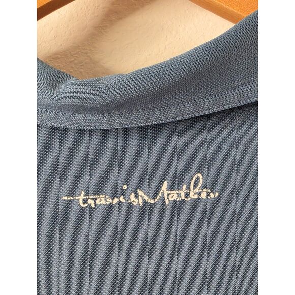 Travis Mathew Performance Golf Polo Shirt Athleisure Medium - Picture 6 of 7